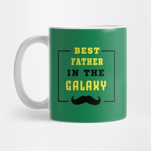Best Father In The Galaxy Shirt Father's Day Gift Mug